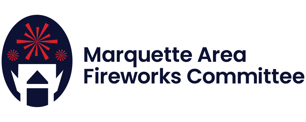 Marquette Area Fireworks Committee logo